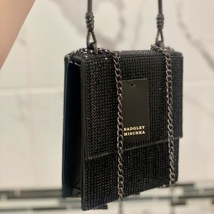 NWT BADGLEY MISCHKA MINI EVENING BAG